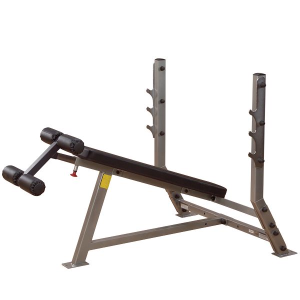 Body Solid Pro Clubline Decline Olympic Bench SDB351G | Prosportsae