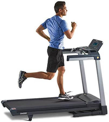 Strength Master Life Span  220 V 3.25 HP Updated Motorized Treadmill, Black TR4000