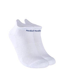 Nordicdots Women’s Club Tennis Socks White - Pack of 2