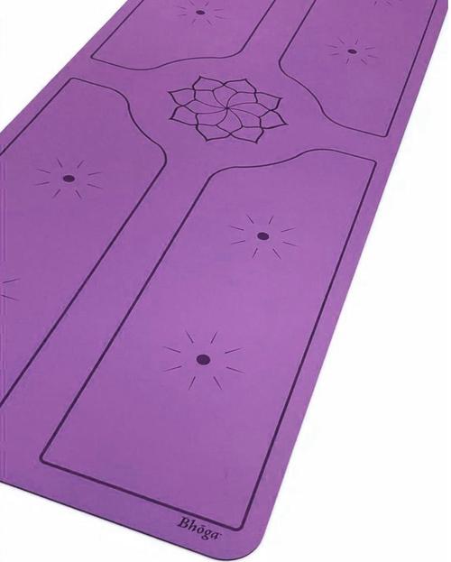 Bhoga Premium Quality Yoga Mat - Purple | Prosportsae