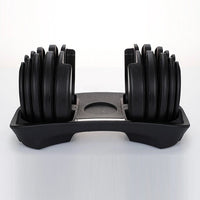 1441 Fitness Adjustable Dumbbells - 2.5 kg to 24 kg (Sold as Pair)