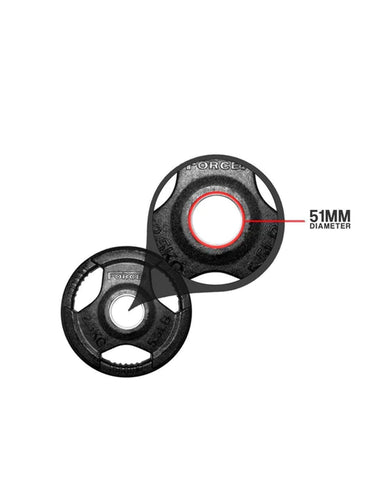 Force USA Rubber Coated Olympic Weight Plate 2.5 to 20 kg