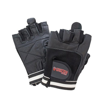 Grizzly Paw Premium Leather Padded Weight Training Gloves - Men (Black) - Prosportsae.com