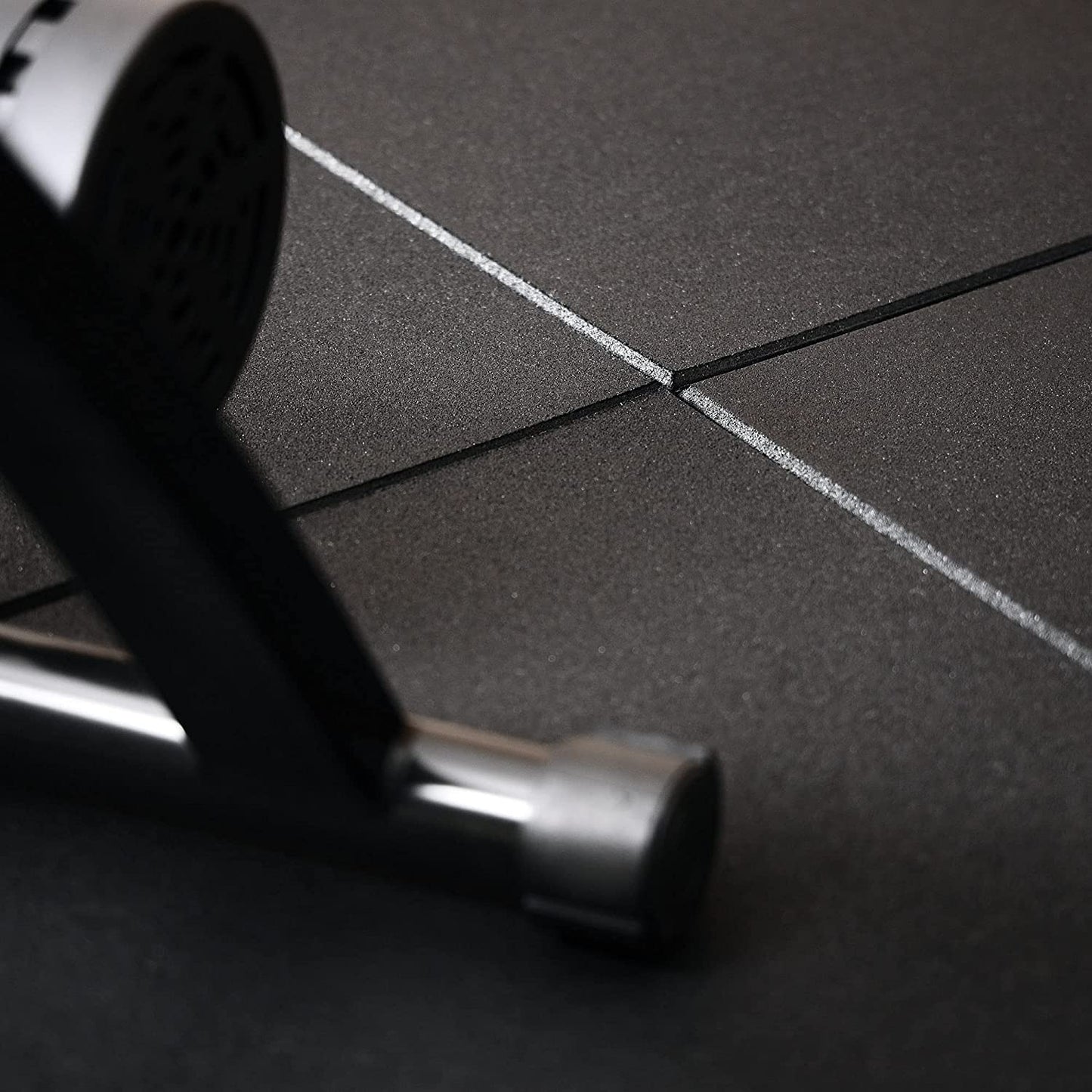 1441 Fitness Heavy Duty Gym Tile 15 mm Black - 100 x 100 CM | Rubber Flooring
