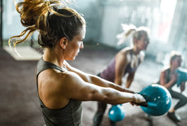 1441 Fitness Vinyl Coated Kettlebell Set - 6 Kg to 16 Kg